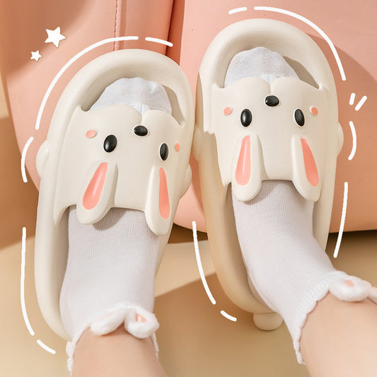 Cute Rabbit Slippers For Kids & Women