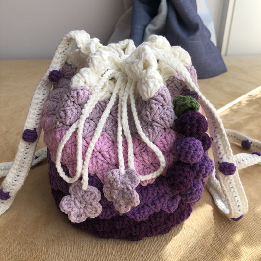 Cloth Fragrance Hand-knitted Wool Bag